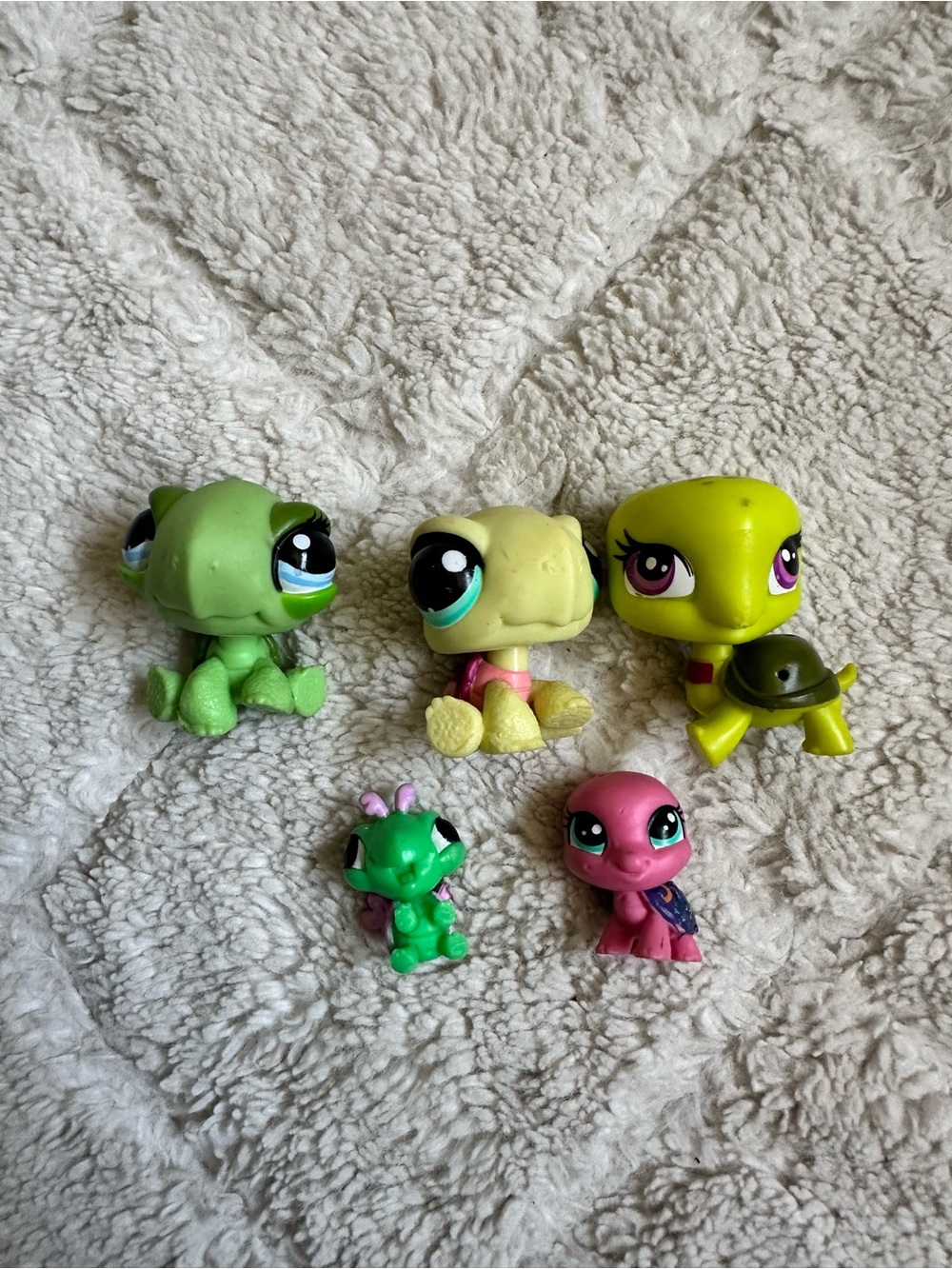 Littlest Pet Shop | Lot of 5 LPS Turtle Pets